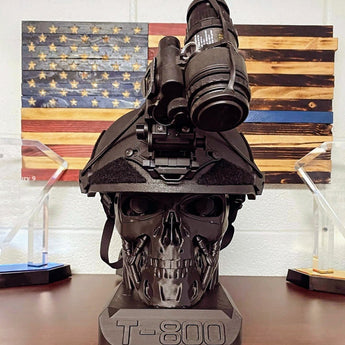 Terminator Helmet Stand